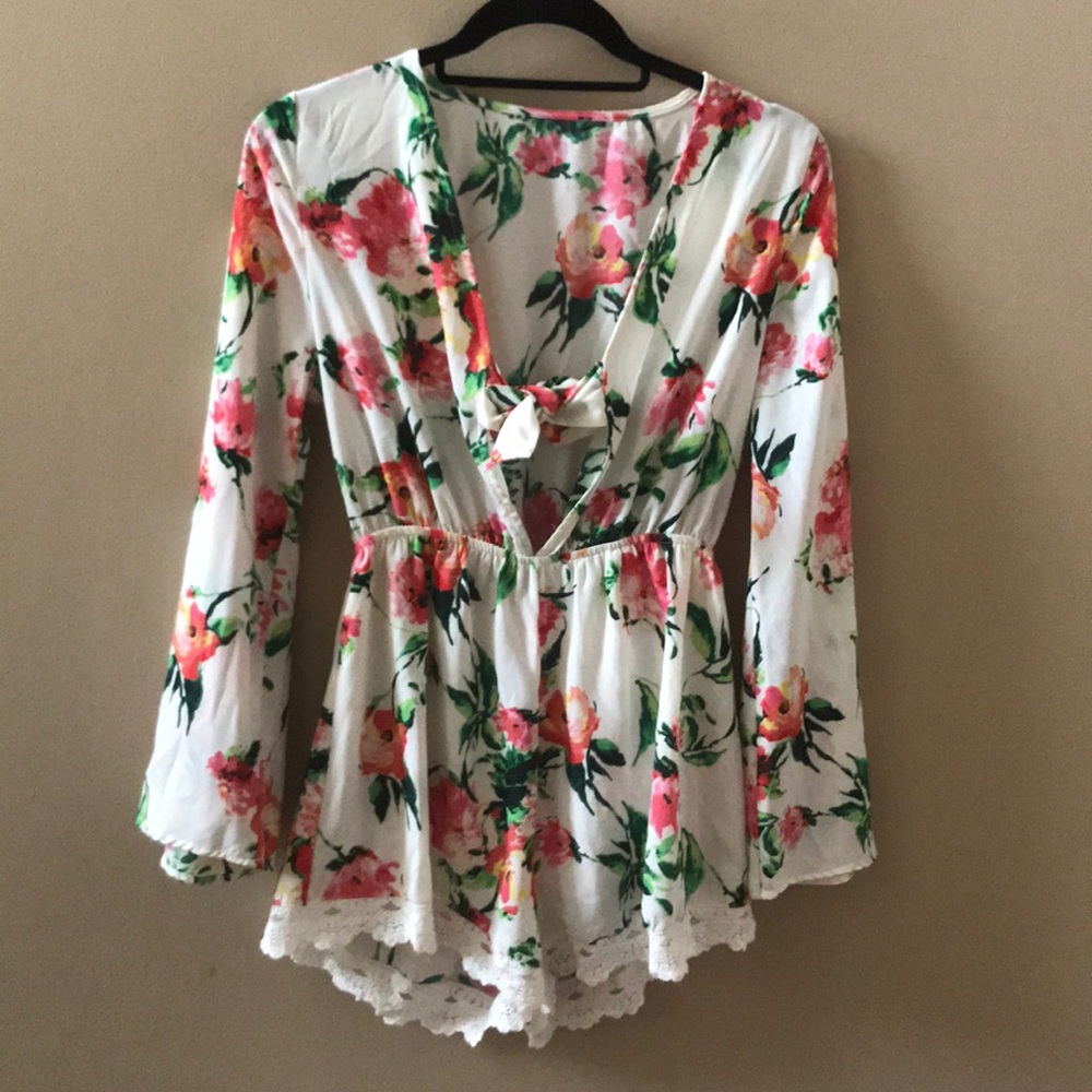 Floral romper